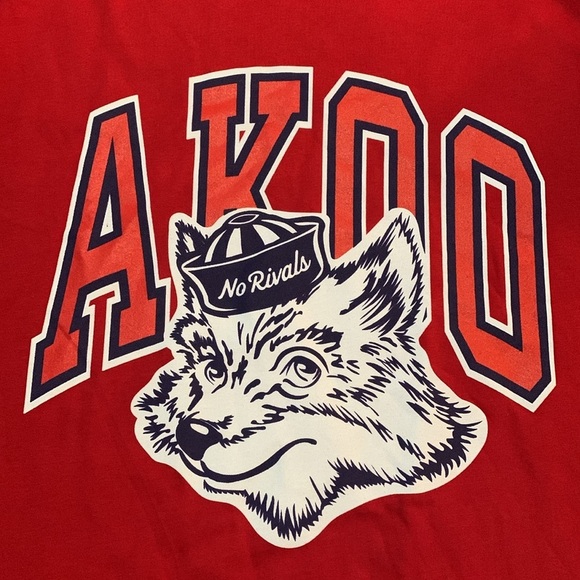 Men’s AKOO Crewneck T-Shirt No Rivals Tee Red Size X-Large New - Picture 3 of 7